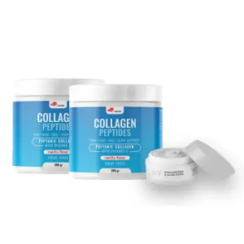 Collagen Peptides + ΔΩΡΟ Hyaluronic Acid, Collagen & Aloe Vera Face Cream