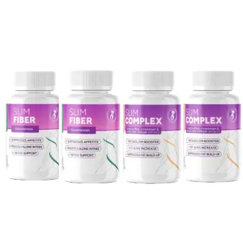 2x Slim Complex (30 κάψουλες) + 2x Slim Fiber (30 κάψουλες)