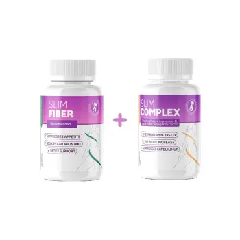 Slim Complex (30 κάψουλες) + Slim Fiber (30 κάψουλες)