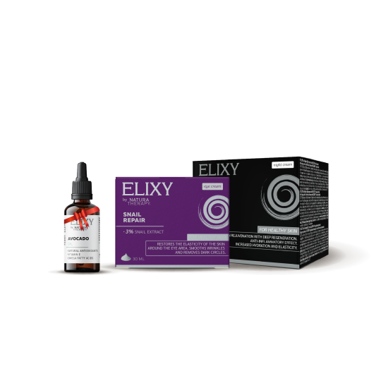ELIXY Snail Repair (50ml) + ELIXY Snail Repair Eye Cream + Avocado Oil