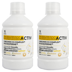 2 X CURCUMACTIV (500ml) - υγρή κουρκουμίνη συμπλήρωμα διατροφής