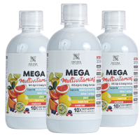 2+1 MEGA MULTIVITAMIN (500ml) - Βιταμίνες για ενέργεια & τόνωση