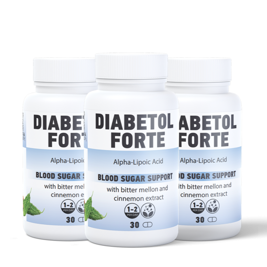 3 X DIABETOL FORTE (30 κάψουλες) - φυτικά σκευάσματα για το διαβήτη 3 X DIABETOL FORTE (30 κάψουλες) - φυτικά σκευάσματα για το διαβήτη
