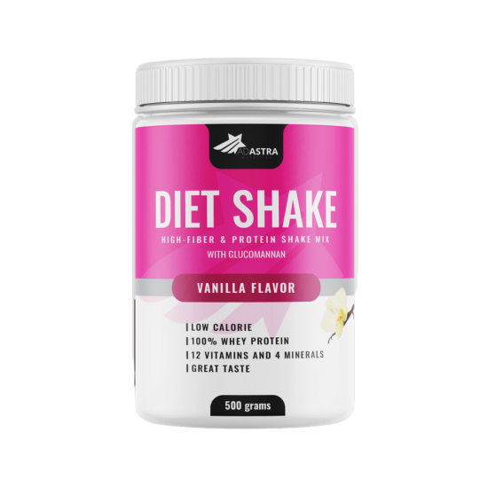 Diet Shake με γεύση βανίλια - υποκατάστατο γεύματος για διαχείριση βάρους