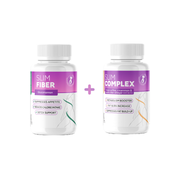 Slim Complex (30 κάψουλες) + Slim Fiber (30 κάψουλες)