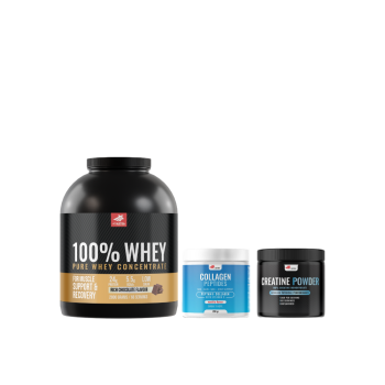 100% WHEY Protein + COLLAGEN PEPTIDES + ΔΩΡΕΑΝ CREATINE MONOHYDRATE