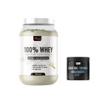 100% WHEY Protein (1000γρ) + δώρο Creatine
