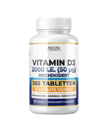 Vitamin D3 - (365 δισκία)